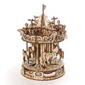 Hračka Ugears 3D mechanické puzzle - Kolotoč 305 ks, 3