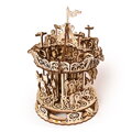 Hračka Ugears 3D mechanické puzzle - Kolotoč 305 ks, 4