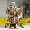 Hračka Ugears 3D mechanické puzzle - Kolotoč 305 ks, 7