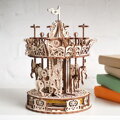Hračka Ugears 3D mechanické puzzle - Kolotoč 305 ks, 8
