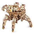 Hračka Ugears 3D mechanické puzzle - Šesťnohý prieskumník Hexapod 388 ks, 2