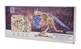 Ugears 3D mechanické puzzle - Víriaci drak 320 ks, 4, hračky