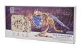 Hračka Ugears 3D mechanické puzzle - Víriaci drak 320 ks, 4