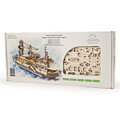 Ugears 3D mechanické puzzle - Výskumná loď 575 ks, 7, hračky