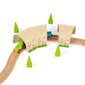 Hračka Bigjigs Rail Zakrivený tunel, 2