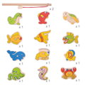 Bigjigs Toys Magnetické chytanie rybičiek mora, 6, hry pre deti