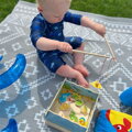 Hračka Bigjigs Toys Magnetické chytanie rybičiek mora, 1