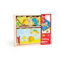 Hračka Bigjigs Toys Magnetické chytanie rybičiek mora, 10