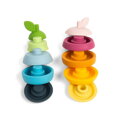 Hračka Bigjigs Toys Stohovacie jablko a hruška, 6