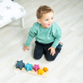 Hračka Bigjigs Toys Vkladacie puzzle Hviezdy, 14