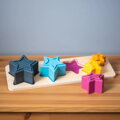Hračka Bigjigs Toys Vkladacie puzzle Hviezdy, 11