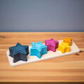 Hračka Bigjigs Toys Vkladacie puzzle Hviezdy, 9