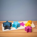 Hračka Bigjigs Toys Vkladacie puzzle Hviezdy, 7