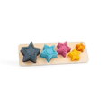 Hračka Bigjigs Toys Vkladacie puzzle Hviezdy, 3