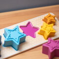 Hračka Bigjigs Toys Vkladacie puzzle Hviezdy, 12