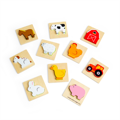 Hračka Bigjigs Toys Cestovná hra Hmataj a nájdi Farma, 2