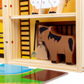 Hračka Bigjigs Toys Krabička na hranie Farma, 9