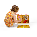 Bigjigs Toys Krabička na hranie Farma, 14, hry pre deti