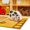 Bigjigs Toys Krabička na hranie Farma, 12, hry pre deti