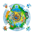 Bigjigs Toys Kruhové puzzle Recyklácia, 2, hry pre deti