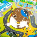 Bigjigs Toys Kruhové puzzle Recyklácia, 4, hry pre deti