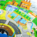Bigjigs Toys Kruhové puzzle Recyklácia, 3, hry pre deti