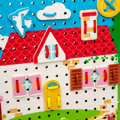 Bigjigs Toys Prevliekacia doska domček, 3, hry pre deti