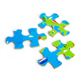 Bigjigs Toys Puzzle Európske pamiatky, 4, hry pre deti