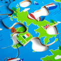 Hračka Bigjigs Toys Puzzle Európske pamiatky, 6