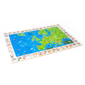 Bigjigs Toys Puzzle Európske pamiatky, 2, hry pre deti