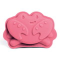 Hračka Bigjigs Toys Silikónové formičky ružové Coral, 4