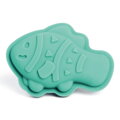 Hračka Bigjigs Toys Silikónové formičky zelené Eggshell, 8