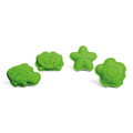 Hračka Bigjigs Toys Silikónové formičky zelené Meadow, 1