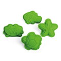 Bigjigs Toys Silikónové formičky zelené Meadow, 2, hračky