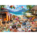 Hračka Brain Tree Puzzle Dovolenka na pláži 1000 dielikov, 2