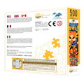 Hračka Brain Tree Puzzle Kúzelné masky 500 dielikov, 1
