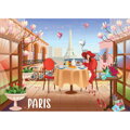 Hračka Brain Tree Puzzle Láska z Paríža 1000 dielikov, 2
