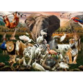 Hračka Brain Tree Puzzle Zvieratá 1000 dielikov, 2
