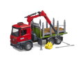 Hračka Bruder 3669 Prepravník na drevo s hydraulickou rukou MB Arocs, 1