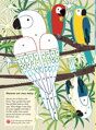 Hračka Chronicle Books Kniha aktivít so samolepkami my nature Vtáky sveta, 7
