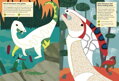 Chronicle Books Kniha aktivít so samolepkami V čase dinosaurov, 4, hry pre deti