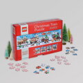 Hračka Chronicle Books Puzzle LEGO® Vianočné puzzle vlak 4x100 dielikov, 3