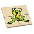 Hračka Detoa Drevené puzzle Krtko, 6