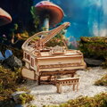 Hračka RoboTime 3D Drevené mechanické puzzle Čarovné piáno (elektrický pohon), 2