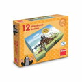 Hračka Dino Drevené kocky Krtkov rok 12 ks, 1