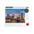 Dino Neónové puzzle New York 1000 dielikov, 1, hračky