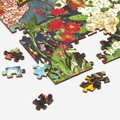 Hračka Galison Drevené puzzle záhrada motýľov 144 dielikov, 2