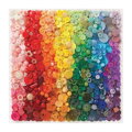 Hračka Galison Puzzle Dúhové gombíky 500 dielikov, 2