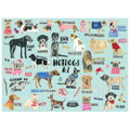 Hračka Galison Puzzle Hot dogs A-Z 1000 dielikov, 3