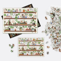 Galison Puzzle Police s rastlinami 1000 dielikov, 4, hračky